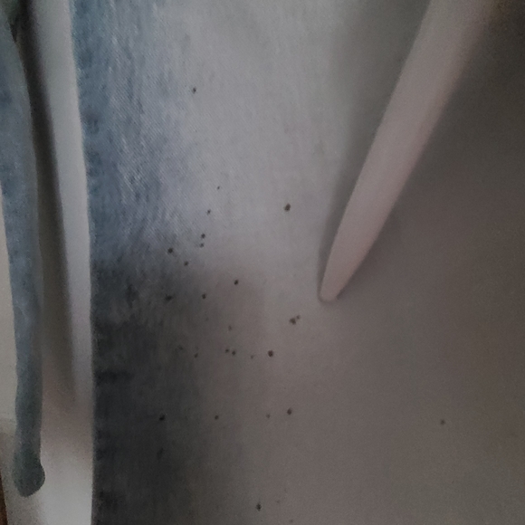 Vintage Younique Flare Jeans in White and Light Blue Size 5 - Picture 8 of 14